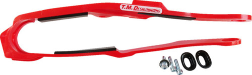 TM Designworks Dirt Cross Red Front Chain Slider (DCS-H35-RD)