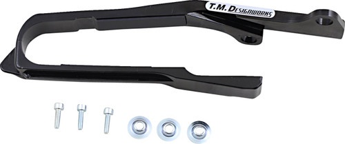 TM Designworks Dirt Cross Black Front Chain Slider (DCS-S25-BK)
