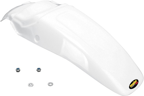 Maier White Plastic MX Rear Fender (170031)