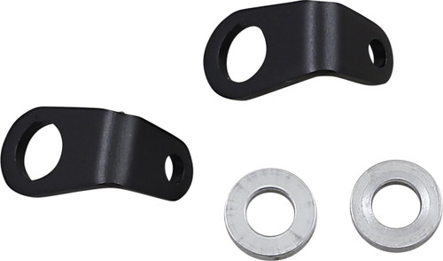 Custom Dynamics Black Micro Turn Signal L-Bracket Mount (CD-MICRO-LB)