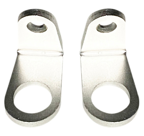 Custom Dynamics Silver Micro Turn Signal L-Bracket Mount (CD-MICRO-L)