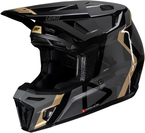 Leatt 8.5 V25 MX Offroad Helmet w/5.5 Goggles