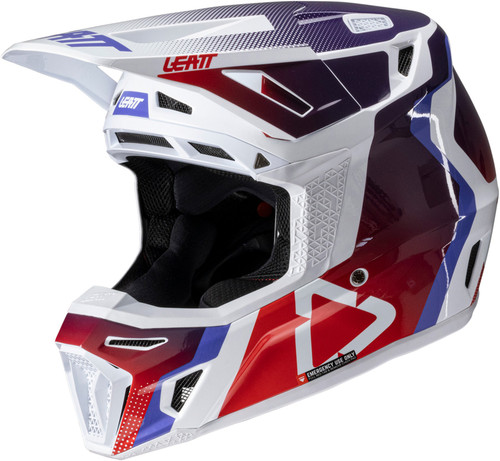 Leatt 8.5 V25 MX Offroad Helmet w/5.5 Goggles