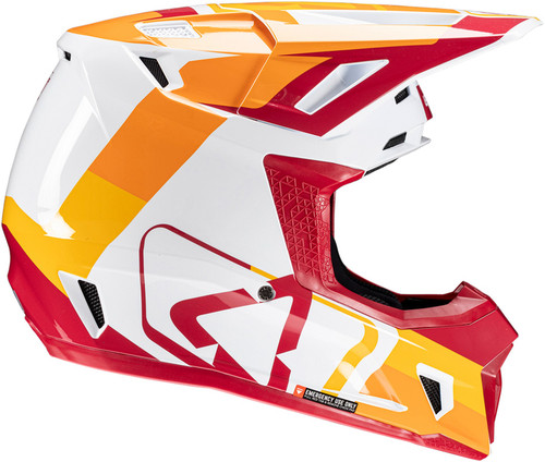 Leatt 7.5 V25 MX Offroad Helmet w/4.5 Goggles