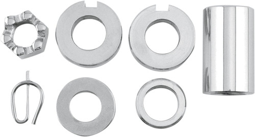 Colony Chrome Rear Axle Spacer and Nut Kit (2026-5)