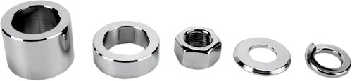 Colony Chrome Front Axle Spacer and Nut Kit (2387-5)