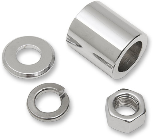 Colony Chrome Front Axle Spacer and Nut Kit (9826-4)