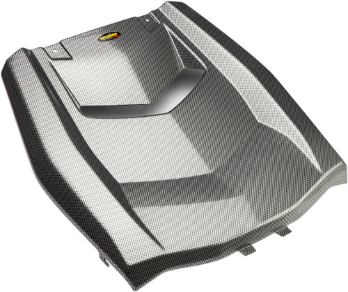 Maier Black Carbon Fiber-Look Plastic Upper Hood (19036-30)