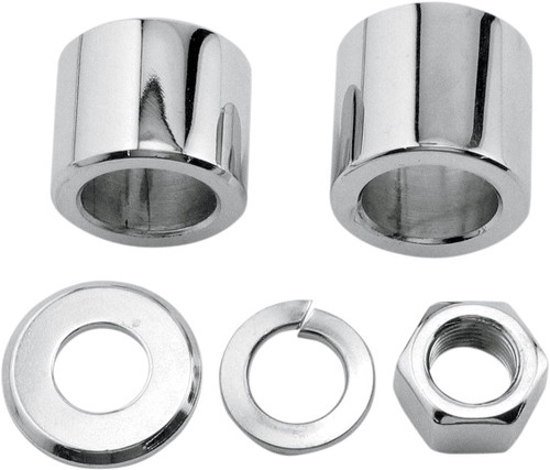 Colony Chrome Front Axle Spacer and Nut Kit (2022-5)