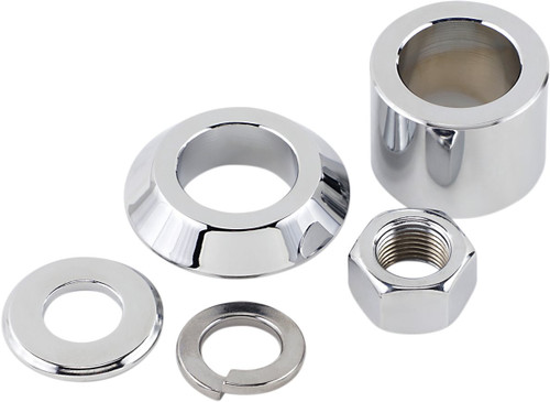 Colony Chrome Front Axle Spacer and Nut Kit (2390-5)