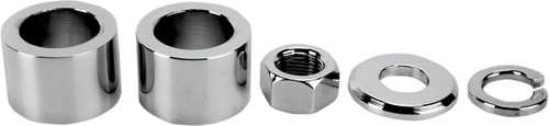 Colony Chrome Front Axle Spacer and Nut Kit (2514-5)