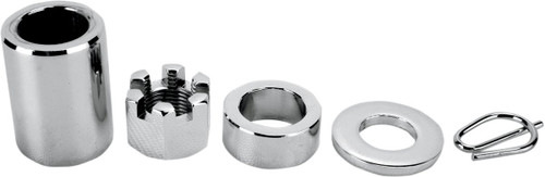 Colony Chrome Rear Axle Spacer and Nut Kit (2258-5)