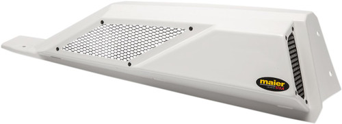 Maier White Turbo Intake Scoops (194761)