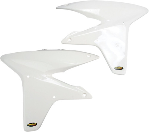 Maier Radiator Shrouds/Scoops | White Plastic | '06-14 Honda TRX450R/ER (117531)