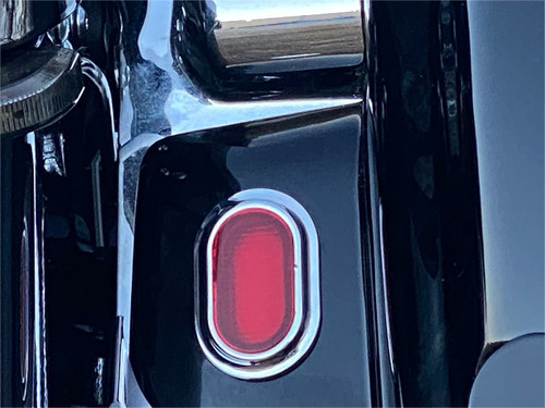 Custom Dynamics Chrome Plugz Antenna LED Red Lens Grommet Lights (CD-PLUG-RC)