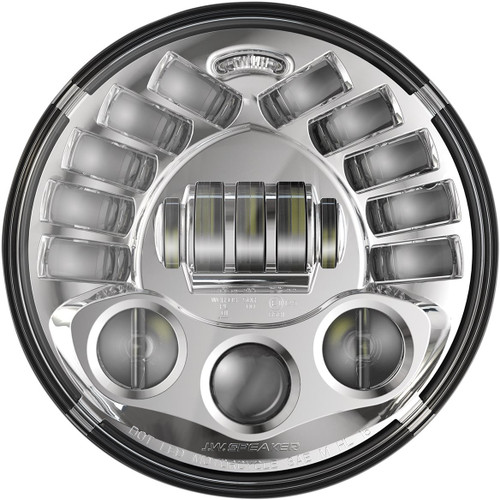 Custom Dynamics Chrome Pro Beam 7" Adaptive Headlight with Mount (PB-7PA-C)