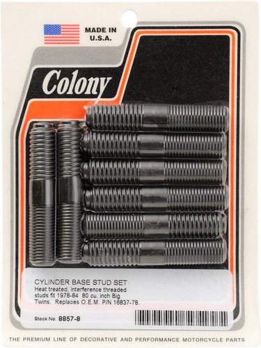 Colony Cylinder Base Stud Set (8857-8)