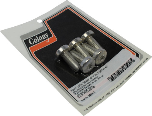 Colony Rear Disc Brake Rotor Screw Kit (3269-5)