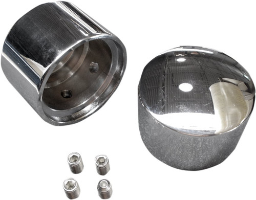Colony Chrome Rear Dome Axle Covers (2725-2)