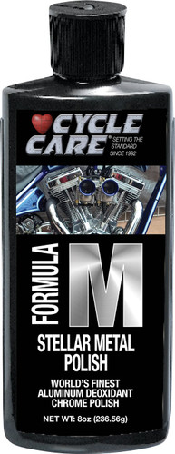 Cycle Care Formula M Aluminum/Chrome Polish 8 oz Bottle (55008)