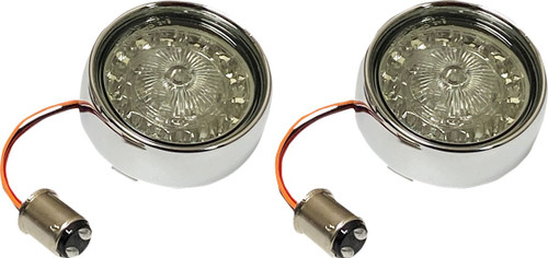 Custom Dynamics Red/Smoke Turn Signal Insert (PBBB-RR-1157CS)