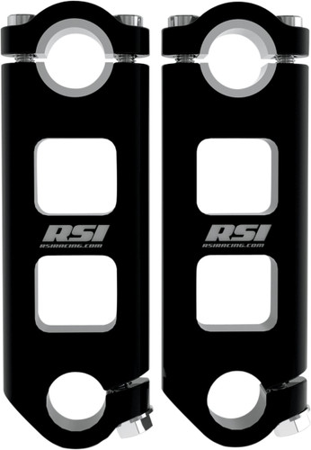 RSI 3" Black Pivoting Handlebar Risers (PR-3-B)