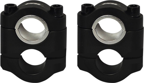 RSI 1.25" Black Pivoting Handlebar Risers (PR-1-B)