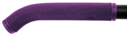 RSI 7" Purple Rubber Snowmobile Grips (G-7 PURPLE)