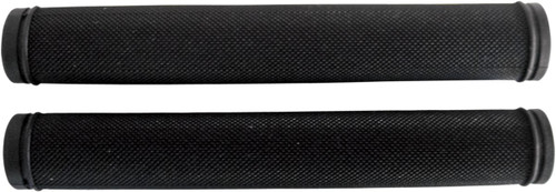 RSI 7" Black Rubber Snowmobile Grips (G-7)