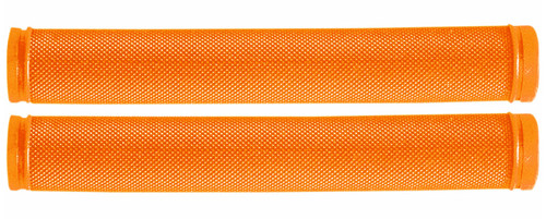 RSI 7" Orange Rubber Snowmobile Grips (G-7 ORANGE)
