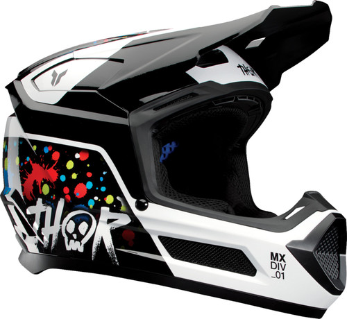 Thor Fleet Splat Youth MX Offroad Helmet