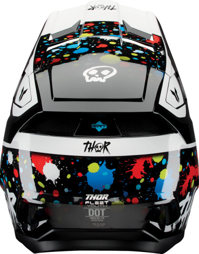 Thor Fleet Splat Youth MX Offroad Helmet