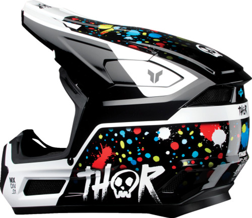 Thor Fleet Splat Youth MX Offroad Helmet