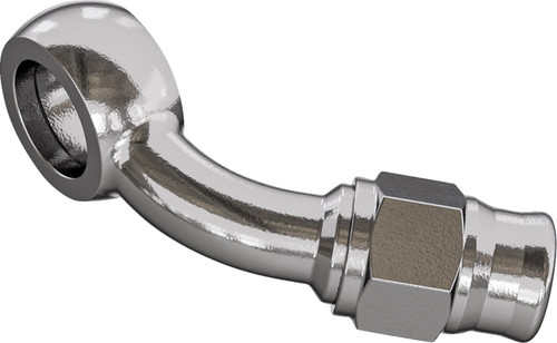 Goodridge 45° Stainless Banjo Extended Neck for -3 House, 10mm Hole (P5094-03C)