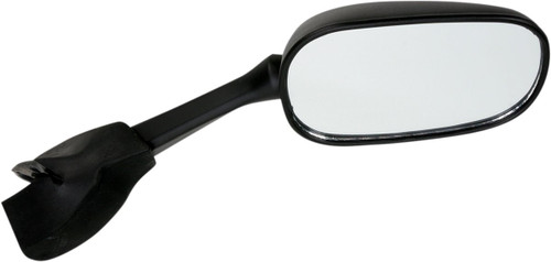 Emgo Right Side View Black Rectangle Mirror (20-80571)