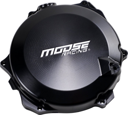 Moose Black Aluminum Clutch Cover (0940-1861)