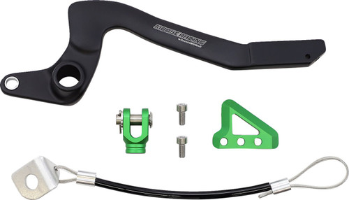 Moose Rear Brake Pedal Green (1610-0644)