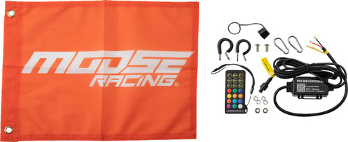 Moose 3' Chase Bluetooth RGB Whip Light Rod (2040-3035)