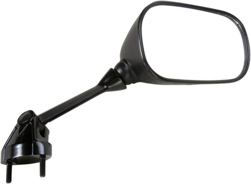 Emgo Right Side View Black Rectangle Mirror (20-43071)