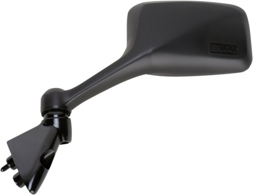 Emgo Left Side View Black Rectangle Mirror (20-43082)