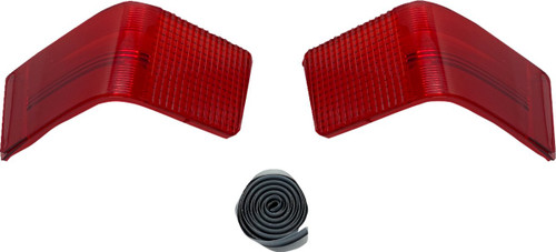 Custom Dynamics Red Tour Pak Taillight Lens (CD-TP-LENS-R)