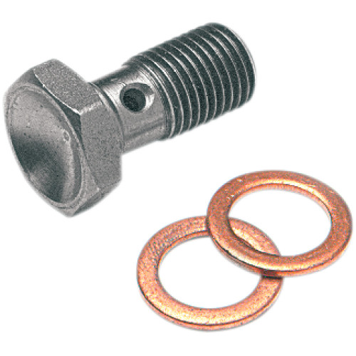 Goodridge 3/8"-24 Stainless Steel Banjo Bolt (P775-03C)
