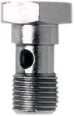 Goodridge 7/16"-24 Stainless Steel Banjo Bolt (P775-44C)