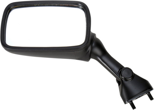 Emgo Left Side View Black Rectangle Mirror (20-97222)