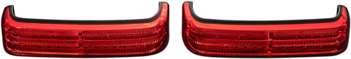 Custom Dynamics ProBeam Bagz Black/Red LED Saddlebag Lights (PB-SB-HD-BR)