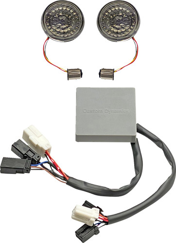 Custom Dynamics Smart LED 1157 Bullet Turn Signals w/ Controller (CD-STS-BCMXL)
