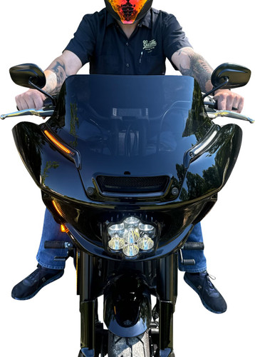 Custom Dynamics Shark Demon 2 Performance LED Headlight (SD2-LRST-W)