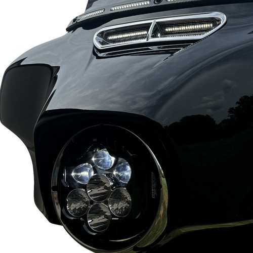 Custom Dynamics Shark Demon Performance LED Headlight (SD2-BW-W)