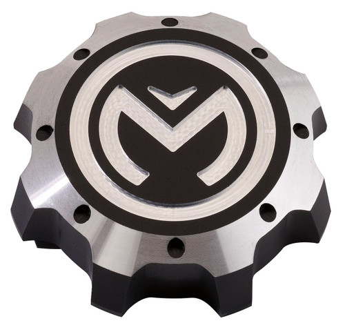 Moose Silver/Black Aluminum Gas Cap (0703-0890)