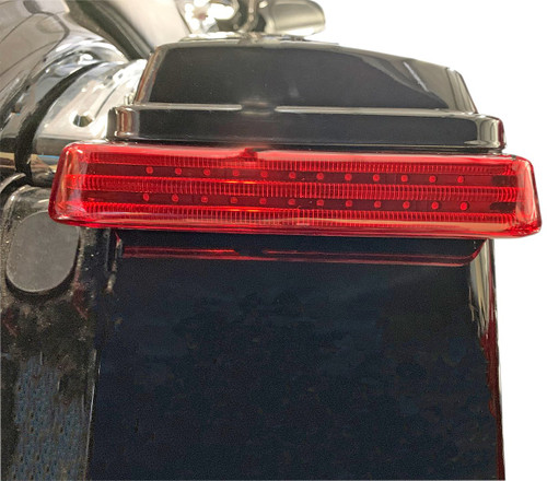 Custom Dynamics ProBeam Bagz Black/Red LED Saddlebag Lights (PB-SB-SS6-BR)